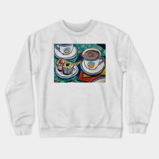 Tea for Three - Tea and Cake Section Crewneck Sweatshirt